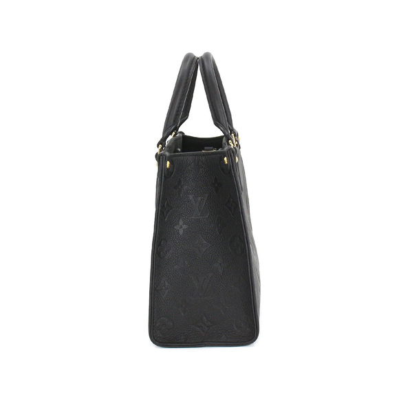 Louis Vuitton Monogram Emplant Onthego PM Shoulder Bag Noir Black - Picture 3 of 8